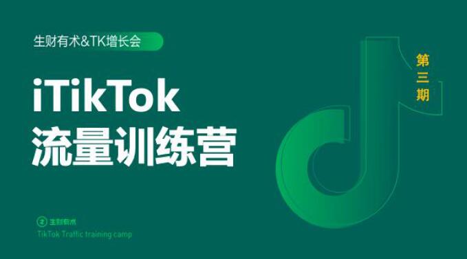 2020最新TikTok流量增长训练营（完结）附PPT| 鹿鸣网创
