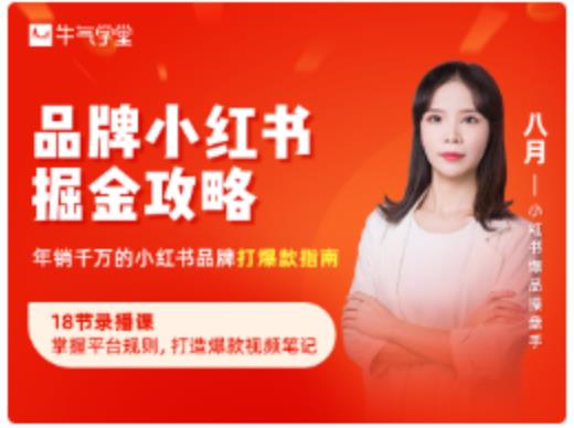 品牌小红书掘金攻略，年销千万的小红书品牌打爆款指南| 鹿鸣网创