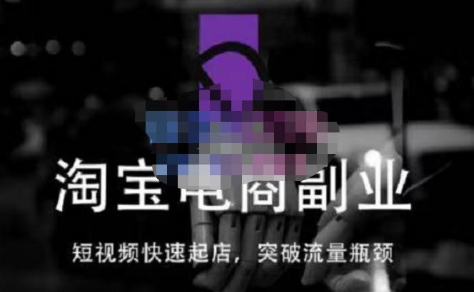 蓝Sir派·淘宝短视频快速起店，替代传统搜索方式，学会做一个不一样的淘宝店| 鹿鸣网创