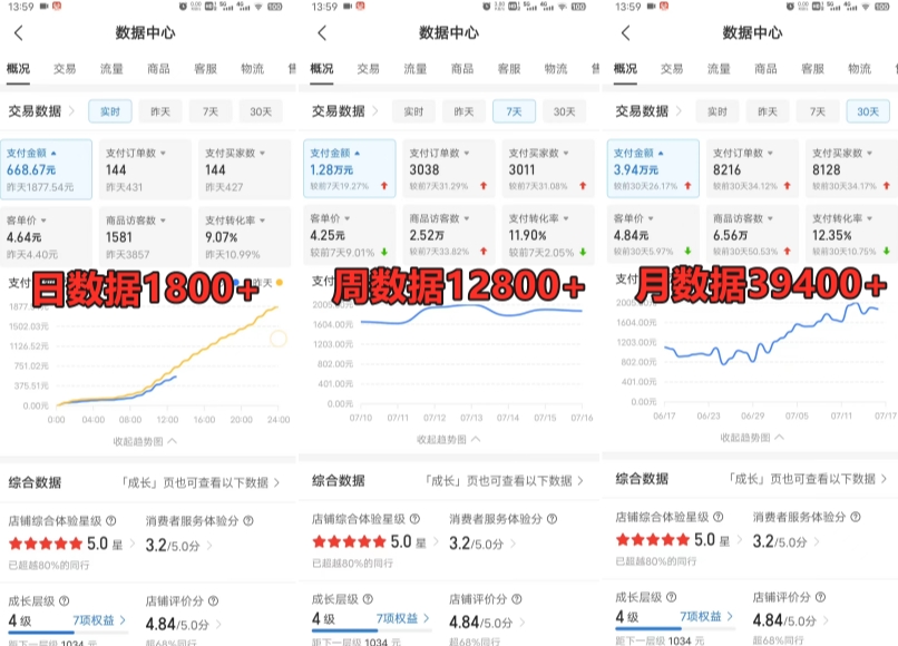 拼多多虚拟电商训练营月入30000+你也行，暴利稳定长久，副业首选| 鹿鸣网创