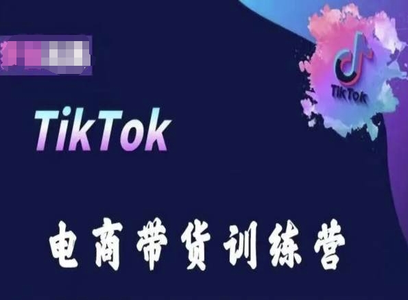 TikTok电商带货训练营，跟随时代潮流，跨境掘金| 鹿鸣网创
