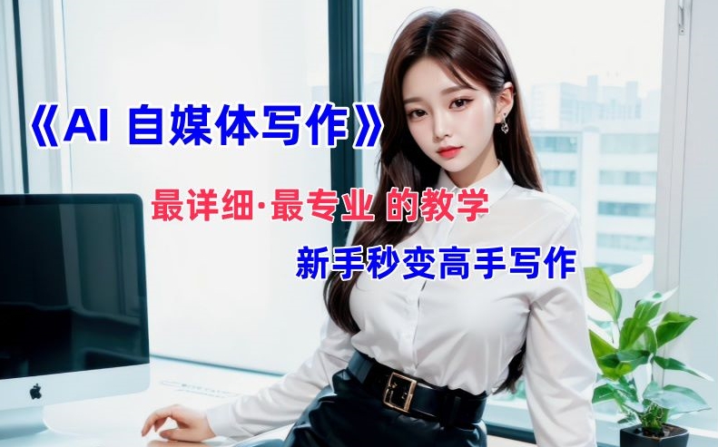AI自媒体文章创作全网最详细教程，新手秒变写作高手，多方位发展| 鹿鸣网创