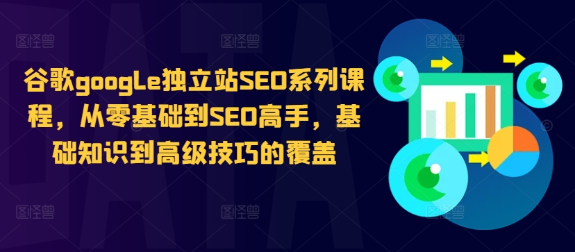 谷歌google独立站SEO系列课程,从零基础到SEO高手,基础知识到高级技巧的覆盖| 鹿鸣网创