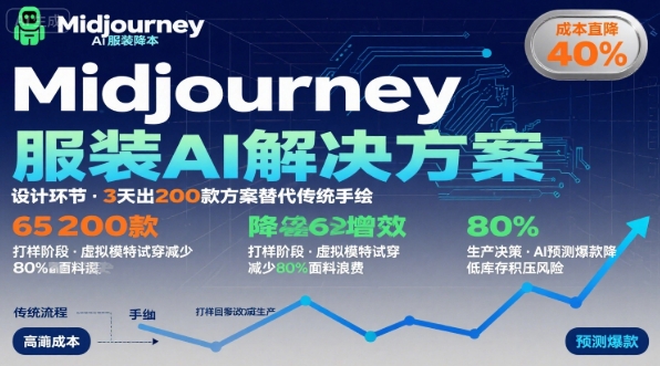 AI在服装领域的运用，使用midjourney做服装辅助企业降低成本| 鹿鸣网创