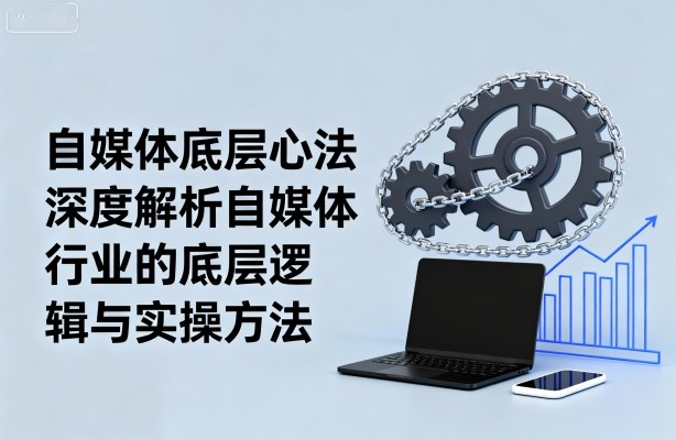 自媒体底层心法，深度解析自媒体行业的底层逻辑与实操方法| 鹿鸣网创