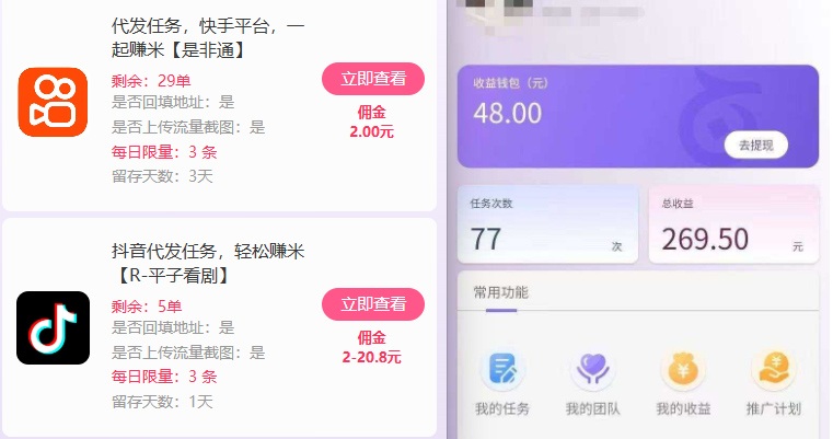 新手副业首选！视频代发接单，领任务发视频，长期稳定不费劲儿| 鹿鸣网创