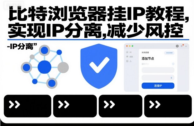 比特浏览器挂IP教程，实现IP分离，减少风控| 鹿鸣网创