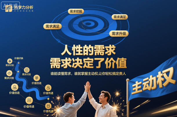 人性的需求，需求决定了价值，谁能读懂需求，谁就掌握主动权，让你轻松搞定贵人【文档】| 鹿鸣网创