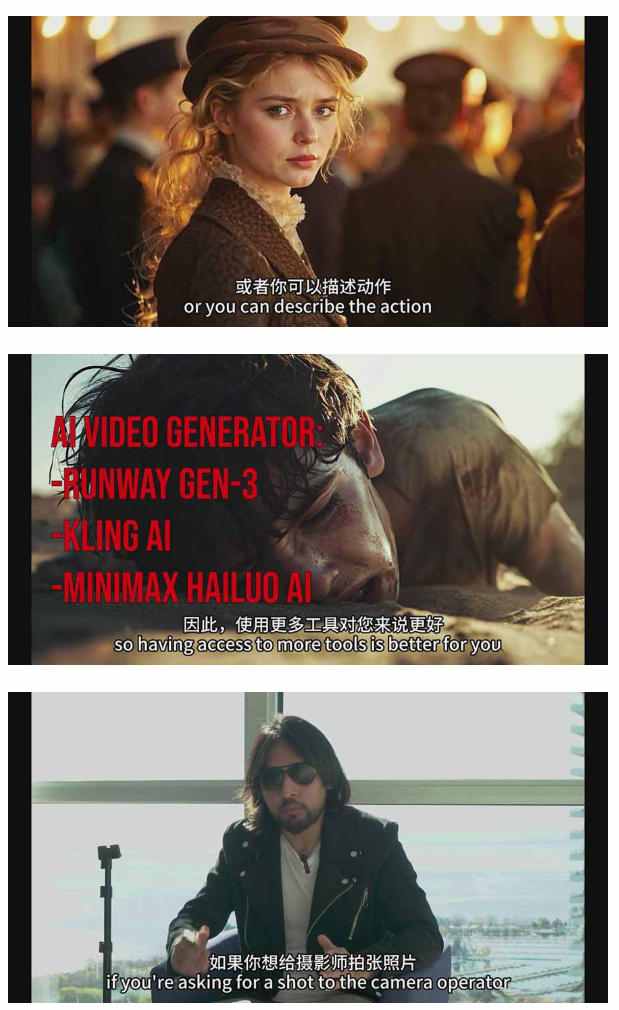 商业AI人工智能电影制作的艺术完整指南教程，从创意到成片，打造盈利级影视项目| 鹿鸣网创