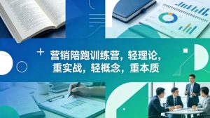 老A营销陪跑训练营，轻理论，重实战，轻概念，重本质（更新2026年4月）| 鹿鸣网创