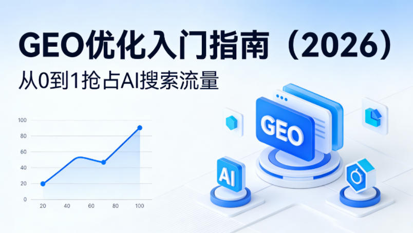 【最新】GEO优化入门指南（2026），从0到1抢占AI搜索流量| 鹿鸣网创