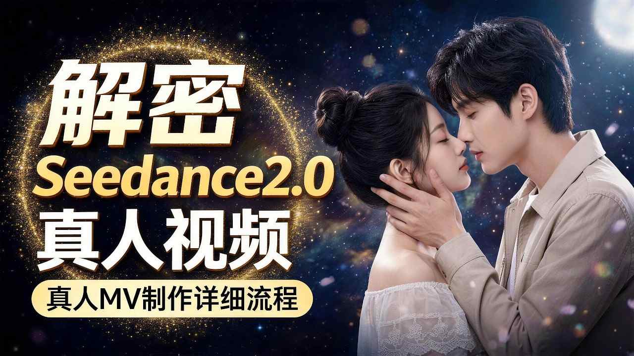 Seedance 2.0解密教程：零基础制作真人MV全流程| 鹿鸣网创