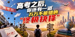 付费文章：高考之后，你还有一道万万不能错的“终极抉择”| 鹿鸣网创