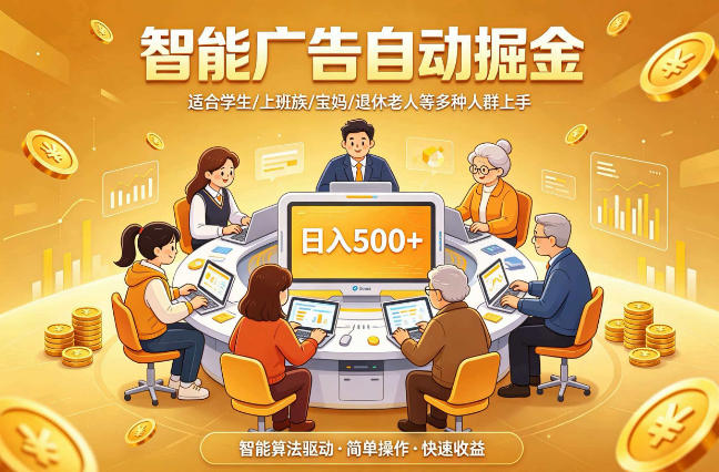 2026年最好做的项目：自动掘金项目，小白轻易上手，单日轻松收入500+【揭秘】| 鹿鸣网创