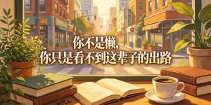 付费文章：你不是懒，你只是看不到这辈子的出路| 鹿鸣网创