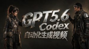 GPT5.6+Codex自动化生成视频全流程实战,从提示词设计、角色设定、封面海报,到视频生成思路与自动化工作流| 鹿鸣网创
