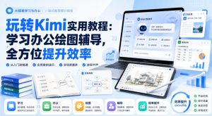 玩转Kimi实用教程：学习办公绘图辅导，全方位提升效率| 鹿鸣网创