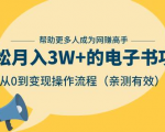 狂赚计划：轻松月入3W+的电子书项目，从0到变现操作流程，亲测有效| 鹿鸣网创