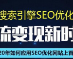 SEO搜索引擎优化总监实战VIP课堂【透析2020最新案例】快速实现年新30W| 鹿鸣网创