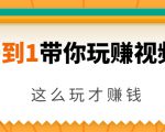 从0到1带你玩赚视频号：这么玩才赚钱，日引流500+日收入1000+核心玩法| 鹿鸣网创
