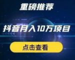 星哥抖音中视频计划：单号月入3万抖音中视频项目，百分百的风口项目| 鹿鸣网创