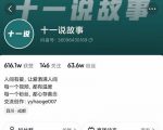 十一说故事·故事性中视频，观众快速共鸣从而快速变现的中视频玩法| 鹿鸣网创