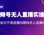 2022年视频号无人直播实操课，打造日不落直播间跟纯无人直播间| 鹿鸣网创