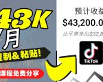 2022抖音国际版Tiktok赚钱项目：每天上传一个视频就轻松月入$43200| 鹿鸣网创