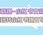 一写就爆-小红书文案课:带你玩转小红收爆文写作(45节课)| 鹿鸣网创