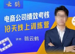 云鹤·电商公司10个岗位绩效考核的底层知识体系和落地方案| 鹿鸣网创