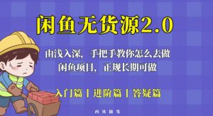 闲鱼无货源最新玩法，从入门到精通，由浅入深教你怎么去做【揭秘】| 鹿鸣网创