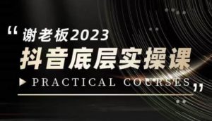 蟹老板·2023抖音底层实操课,打造短视频的底层认知| 鹿鸣网创