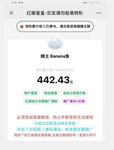 盲盒交友5.0,男粉变现实操项目,亲测变现效果极好【揭秘】| 鹿鸣网创