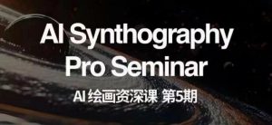 AI绘画资深课第五期掌握AI绘画，实现各种商业变现【第五期】| 鹿鸣网创