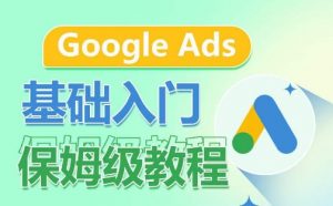 Google Ads基础入门保姆级教程，​系统拆解广告形式，关键词的商业认知，谷歌广告结构| 鹿鸣网创