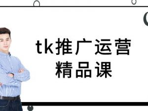 tk推广运营精品课-tiktok跨境电商教程| 鹿鸣网创