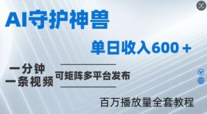 制作各省守护神，100多W播放量的视频只需要1分钟就能完成【揭秘】| 鹿鸣网创