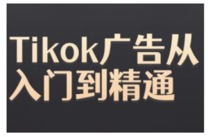 Tiktok Ads实操教程,Tiktok广告从入门到精通| 鹿鸣网创