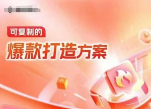 天猫电商爆款运营,可复制的爆款打造方案(线下内训课录音+字幕)| 鹿鸣网创