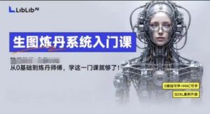 LibLibAI哩布哩布生图炼丹系统入门课，从生图到炼丹，只学这一门就够了| 鹿鸣网创