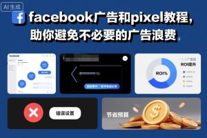 facebook广告和pixel教程，助你避免不必要的广告浪费| 鹿鸣网创