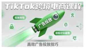TikTok跨境电商全流程实操课，助力从业者掌握TikTok跨境电商运营核心技能，高效开展业务| 鹿鸣网创
