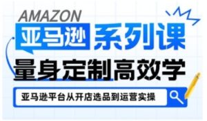 亚马逊新手开店从入门到精通,全面覆盖亚马逊开店各阶段要点,助新手从入门到精通| 鹿鸣网创