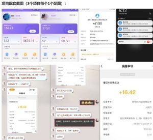 当天能收益的3个小项目拆解_包括平台+操作流程| 鹿鸣网创