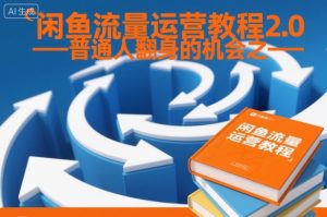 闲鱼流量运营教程2.0——普通人翻身的机会之一| 鹿鸣网创