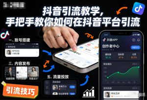 抖音引流教学,手把手教你如何在抖音平台引流| 鹿鸣网创