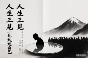 人生三见一见天地见众生见自己,活出自我拥有清晰幸福人生,搞透人性| 鹿鸣网创