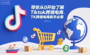 带你从0开始了解Tiktok跨境电商，TK跨境电商新手必看| 鹿鸣网创