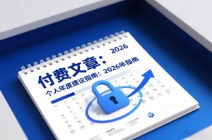 付费文章：个人年度建议指南：2026年指南| 鹿鸣网创