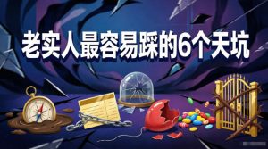 付费文章：老实人最容易踩的6个天坑| 鹿鸣网创